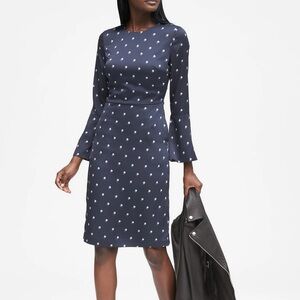 Banana Republic Navy Blue Dress